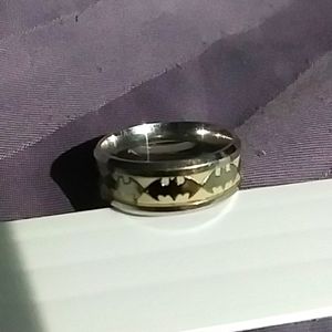 Mens stainless steel ring